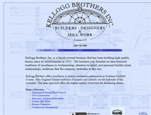 Tablet Screenshot of kelloggbrothers.com